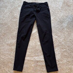 Lululemon Commission Slim-Fit Pant 31 x 34 Warpstreme Black ABC